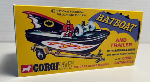 Corgi 107 batboat trailer - 107, &