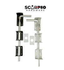 Garage gate drop bolt - drop, heavy