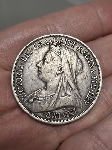 Victoria crown 1893 lvii on - victoria, crown,