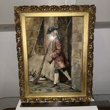 Antique Watercolour Painting