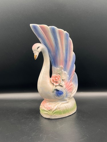 Vintage iridescent ceramic - iridescent,