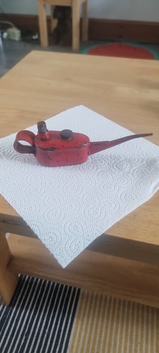 Red pump action oiler - pump,