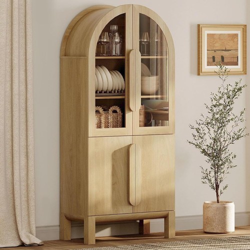 Tall arched kitchen pantry - arched,