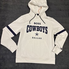 Men's BOSS X NFL  Dallas Cowboys Touchdown Pullover Hoodie. Size Uk S