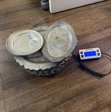 16.13 Pounds Pewter Lot Plates