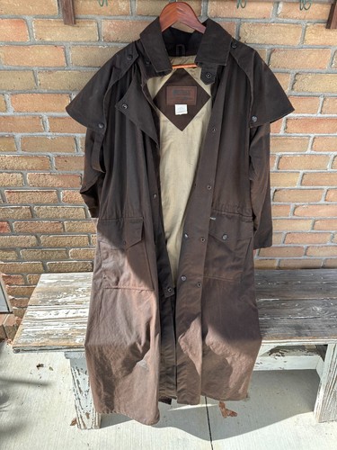 Vtg outback trading - outback, oilskin
