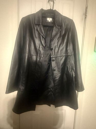 Apt women black lambskin - black,