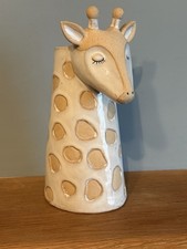 VGC Quirky SASS and BELLE Gina Giraffe Vase - Pot- ht 20cm - Striking