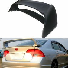 For 06-11 Honda Civic Saloon 4Dr Mugen Style RR 4Pic Trunk Spoiler Splitter Wing