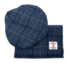 Harris Tweed Flat Cap &