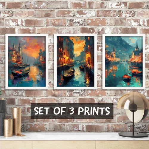 Venice sunset wall art - sunset,