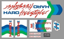 Haro Freestyler Master decal set 1984 - for white framesets