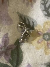 Chamilia Disney Beauty & The Beast Chip Charm Bracelet Bead Genuine Silver Cup