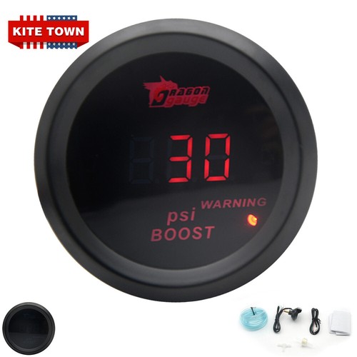 52mm red digital led - led, elec