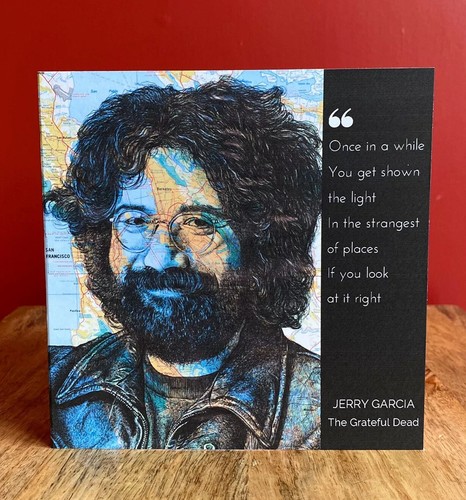 Jerry garcia birthday greeting - birthday,