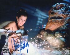 Star Wars, Carrie Fisher signed 8x10, OPX Official Pix with Beckett LOA mint con