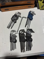 Halfords Advanced 5Set , Torx Security Star Tip Key Set And Hex Set INCOMPLET