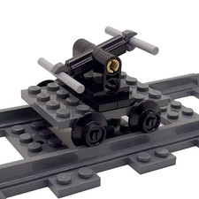 New lego train - railway, track