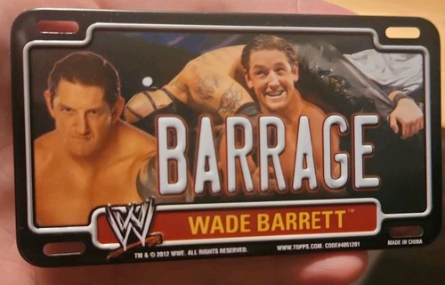 Topps wwe barrage power - "barrage",