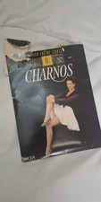 CHARNOS lycra Sheer Lustre Tights Sable 10 Denier Size Medium