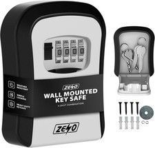 WALL MOUNTED KEY SAFE 4 DIGIT