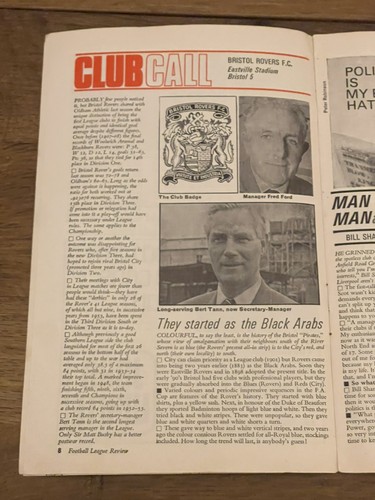 Bristol rovers memorabilia - rovers,