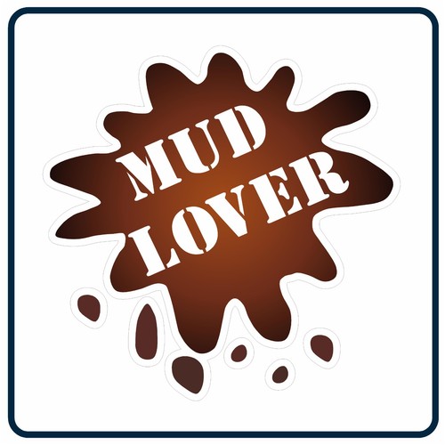Mud lover vinyl sticker decal - mud,