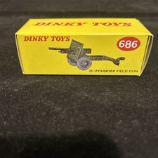 Dinky Toys 686 Field Gun