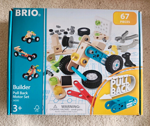 Brio builder pull back - builder, motor