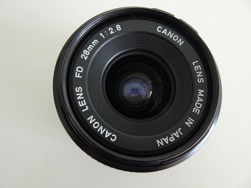 Canon 28mm wide angle - canon, fd