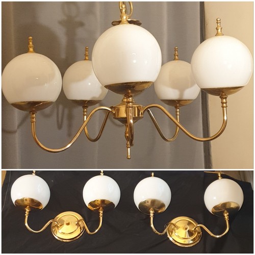 Fabulous vintage brass white - brass,