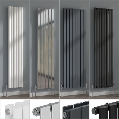 Vertical designer radiator - vertical,