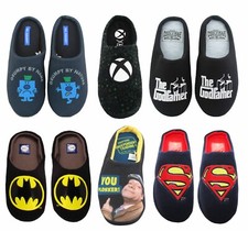 Mens Official Character XBOX Mr Men Novelty Festive Comical House Slippers Mules