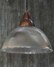 INDUSTRIAL HOLOPHANE GLASS