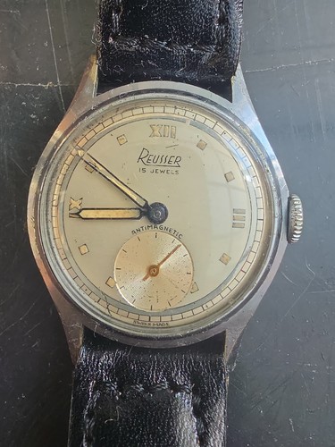 Vintage reusser wristwatch - vintage,