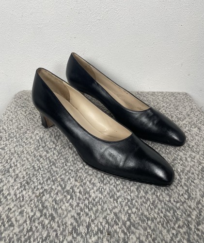 Vintage bally black leather - bally,