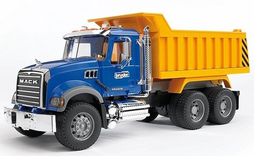 Bruder mack tipper truck - mack,