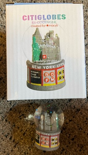 New york city snow globe - snow,