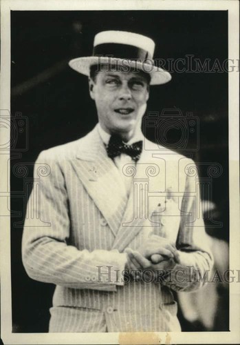 1932 press photo prince edward - prince,