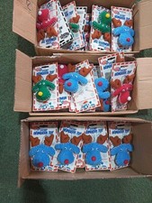 36no. Catnip Filled Reindeer Cat Toys Blue/Green/Red Designs Fun Play Cat Toys