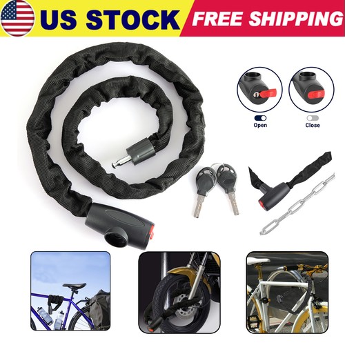 Bicycle chain lock - bicycle, duty