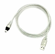 USB FIREWIRE HDV DV DATA CABLE EDIT FOR CANON XH-A1 HDV PROSUMER CAMCORDER