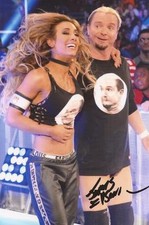 WWE WRESTLING: JAMES ELLSWORTH SIGNED 6x4 ACTION PHOTO+COA **PROOF**