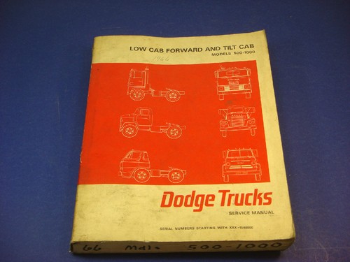 Dodge trucks service - dodge, manual
