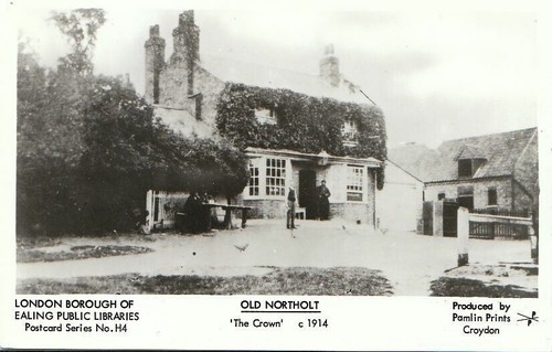 London postcard northolt - -,