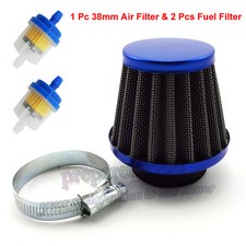 38mm Blue Air Filter Fuel