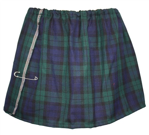 Adults length tartan mini - length,