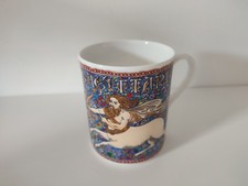 Royal Worcester Zodiacs Sagittarius Mug Cup Nov 23rd - Dec 21st Fine Bone China