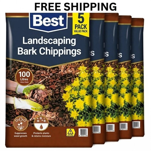 500l garden bark - chippings, x