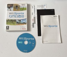 Wii Sports (Nintendo Wii, 2006) Pegi 7+ Hardcase